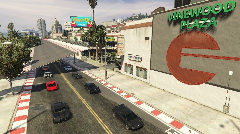 Stunt - Vinewood Plaza job image