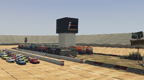 *NASCAR L.S. Dirt Oval job image