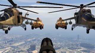 100K Heist Chopper Battle job image