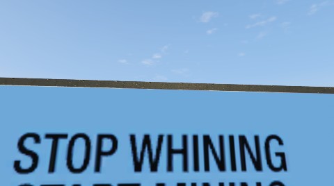 STOP WHINING job image