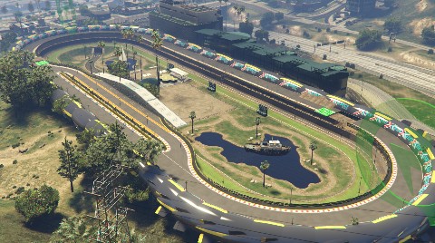 Los Santos Karting - Vinewood Racetrack Oval job image