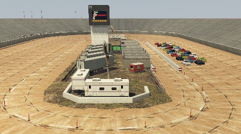 *NASCAR L.S. Dirt Oval job image