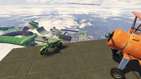 Dirt Bike vs Crop Duster job image