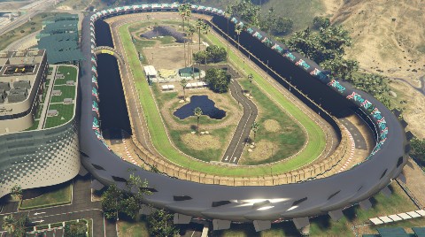 Los Santos Karting - Vinewood Racetrack Oval job image